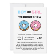 Menino ou Menina Que Rosquinha Sabemos Que Sexo Re