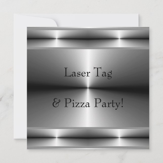 Convite Meninos qualquer Festa de aniversário de Modelo nu (Frente)