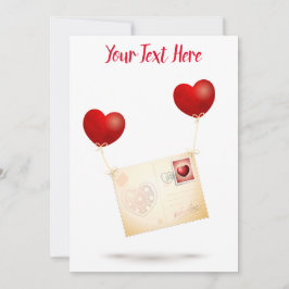 Convite Mensagem de Amor