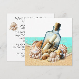 Convite Mensagem numa Garrafa