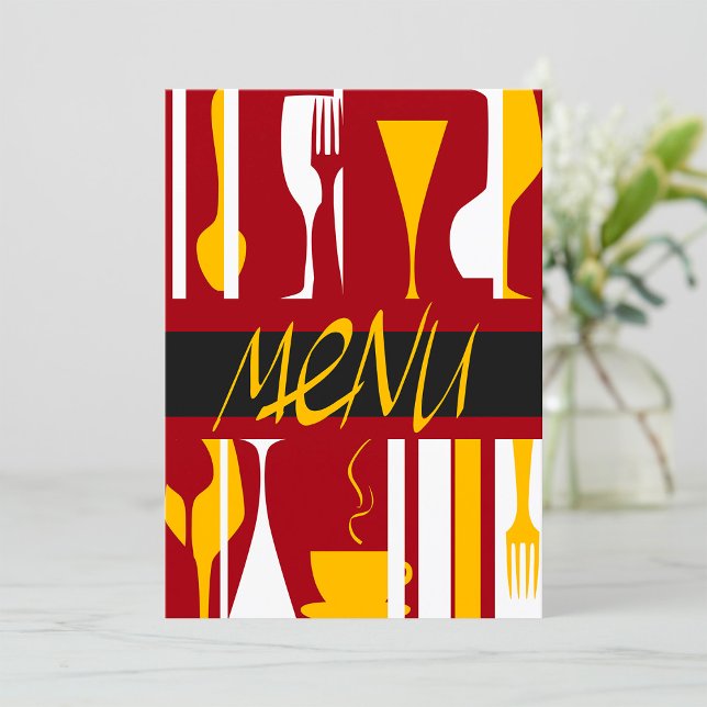 Convite Menu Retro (Criador carregado)