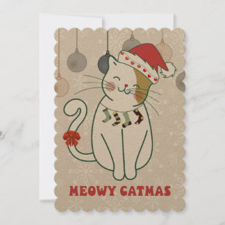 CONVITE "MEOWY CHRISTMAS"