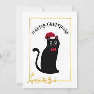 Convite Meowy Christmas