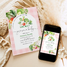 Mercado de chás de fraldas cor-de-rosa cultivados 