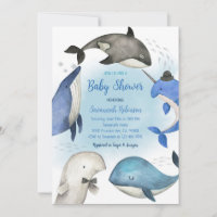 Mergulhe em um chá de bebê de aventura submarina
