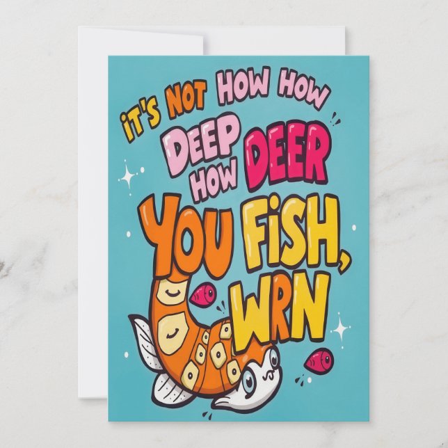 Convite : Mergulhe no Divertimento (Frente)