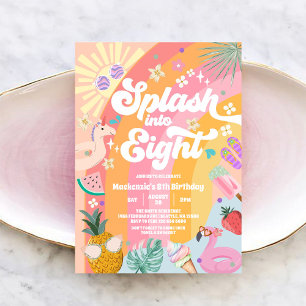 Convite Mergulhe no Oitavo Aniversário do Sol de Chuva de 
