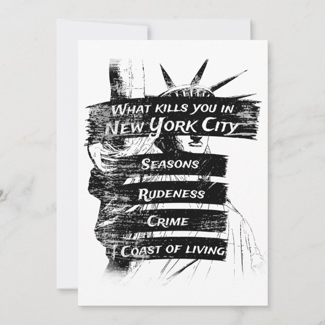 Convite Merica Humor America USA Funny Patriotismo Nova Yo (Frente)