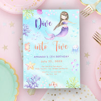 Mermaid Girl Mergulha Em Cinco 5