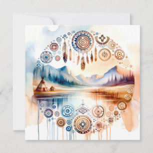 Convite Mês do Patrimônio Nativo Americano