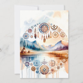 Convite Mês do Patrimônio Nativo Americano