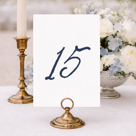Convite Mesa 15 Azul Poeira – Casamento Listra Francesa