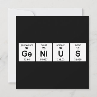 Convite Mesa Periódica GeNiUS