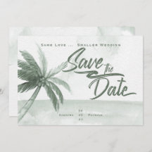 Mesmo Amor Casamento Menor Praia Monocromática de