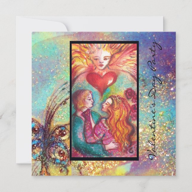 Convite METAS DE PERDA DE SOMBRAS, AMANTES Dia de os namor (Frente)