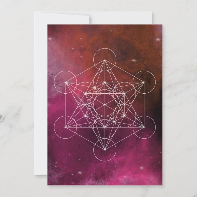 Convite Metatron arcangel zen (Frente)