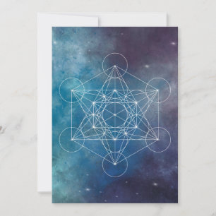 Convite Metatron, chakra,zen,geométrico sagrado, anjo