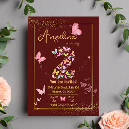 Convite Meu anjo está fazendo dois anos: o aniversário da