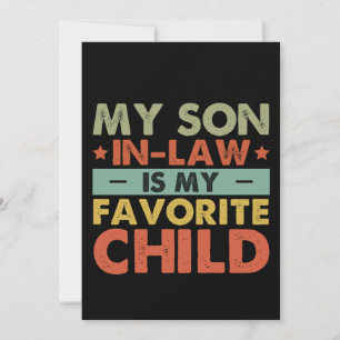 Convite Meu Genro É Meu Filho Favorito Família Groovy