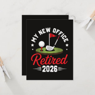 Convite Meu Novo Escritório Aposentado 2026 Aposentadoria