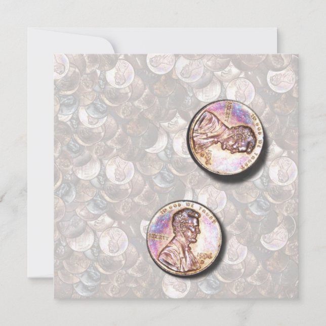 Convite Meus Dois Centavos Valem (Fundo Leve) (Frente)