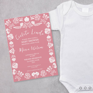 Convite Mexicano Art Cielito Lindo Dusty Pink