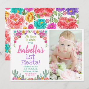 Convite mexicano Fiesta