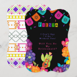 Convite Mexicano Fiesta Florals Vai Ser Minha Porta-Vozes