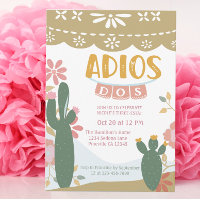Mexicano Três-Esta Adios Dos Birthday