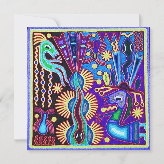 Convite México, México, Mayan Aztec LatinoX latino-latino  (Frente)