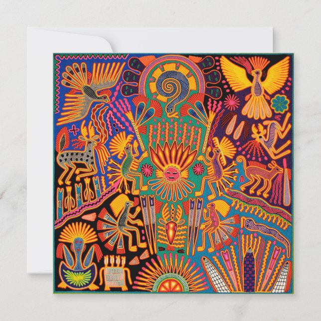 Convite México, México, Mayan Aztec LatinoX latino-latino  (Frente)