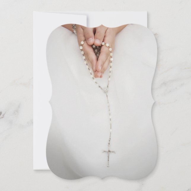 Convite Mi primera comunion (Frente)