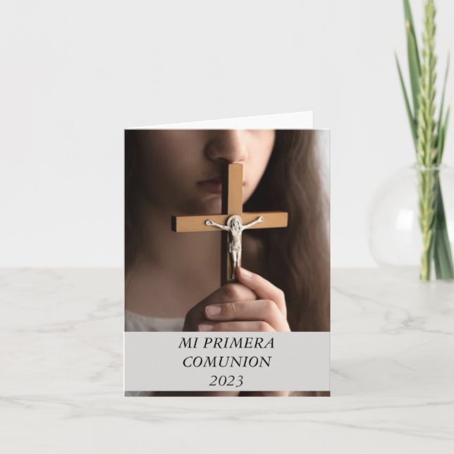 CONVITE MI PRIMERA COMUNION 2023 (Frente)