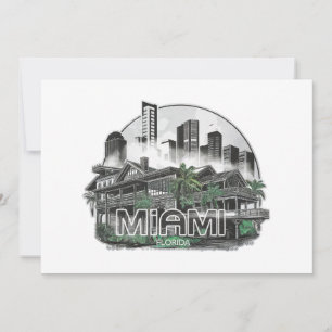 Convite Miami City Florida USA