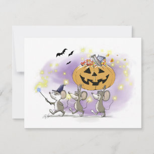 Convite Mic, Mac & Moe's Happy Halloween Holiday
