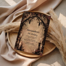 Midnight Gothic Cathedral Birthday