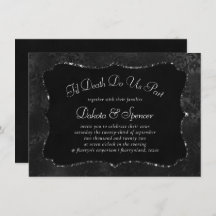 Midnight Onyx Romance | Black Satinge Damask