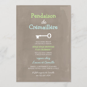 Convite Mignon Pendaison de Crémaillère