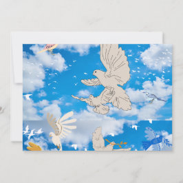 Convite Mikitiez White bird sky Verão praia Liberdade