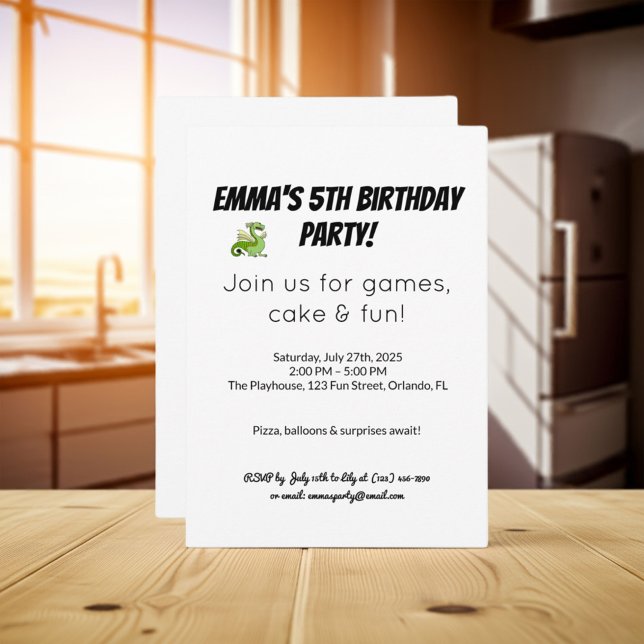 Convite Milestone Birthday Convida: 50th-90! (Criador carregado)