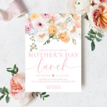 Millie Floral Dia de as mães Lunch