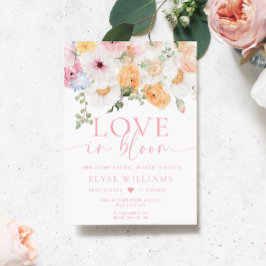 Convite Millie Floral Love In Bloom Chá de panela