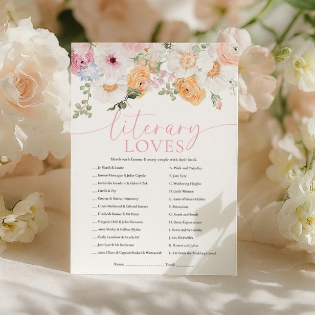 Convite Millie Literary Loves Game (Criador carregado)