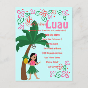 Convite Mim Hula-Amor você