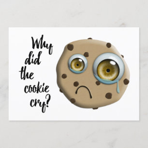 Convite MIM piada do biscoito da SENHORITA VOCÊ