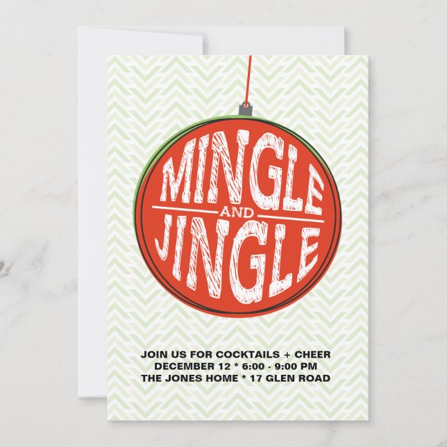 Convite Mingle + Jingle (Frente)