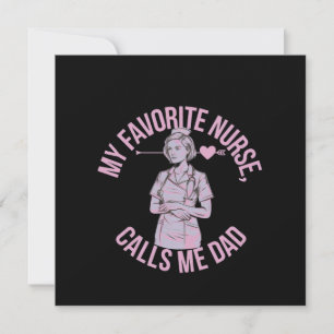 Convite Minha Enfermeira Favorita Me Chama De Pai O Pai Pe