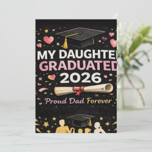 Convite Minha Filha se Formou 2026