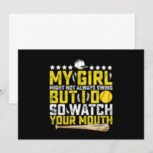 Convite Minha Garota Pode Não Sempre Rebater Mas Eu Rebato