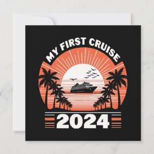Convite Minha Primeira Viagem de Cruzeiro 2024